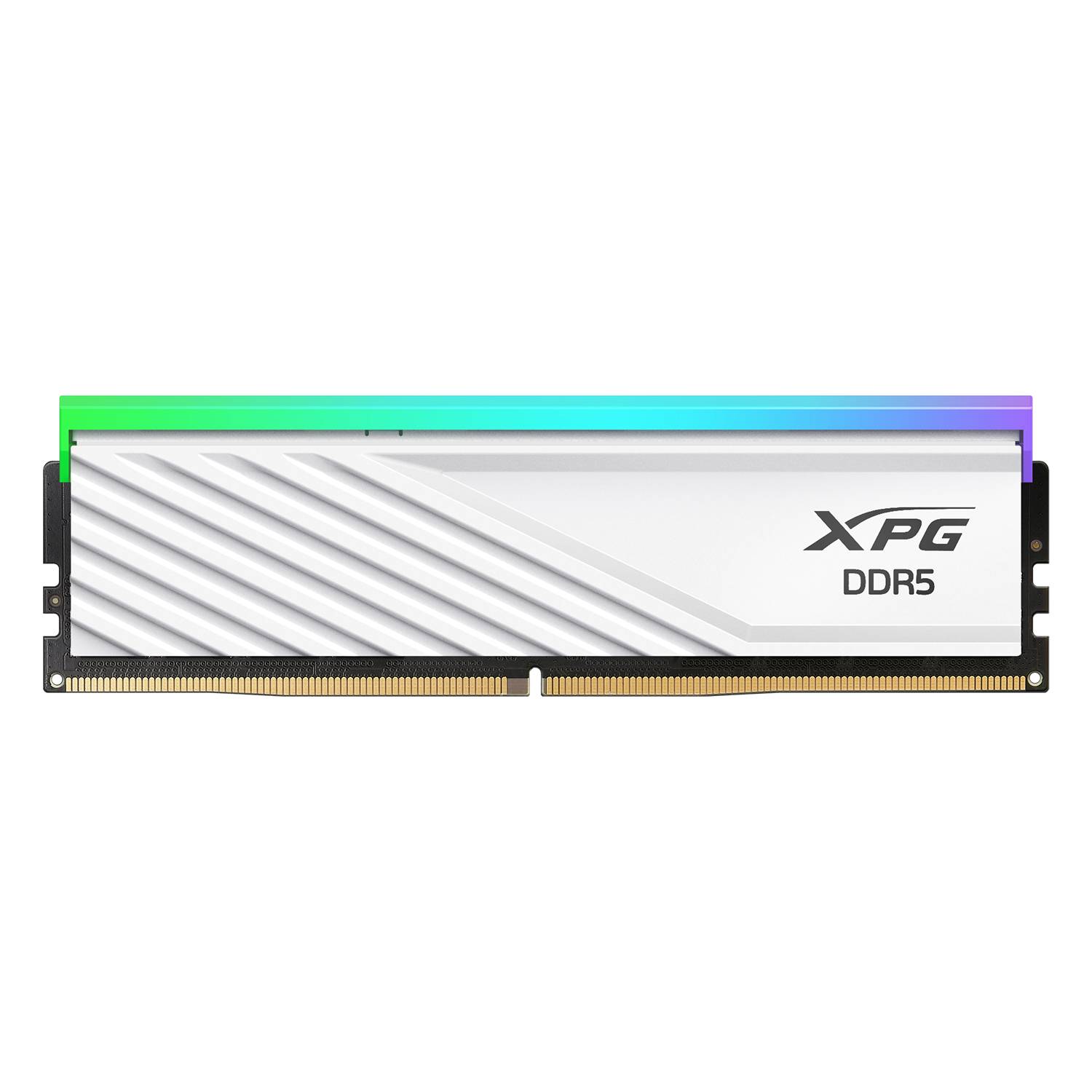 Memoria RAM ADATA XPG LANCER BLADE RGB - DDR5 32GB UDIMM 6000MHz, con Iluminación RGB. Disipador BLANCO. AX5U6000C3032G-SLABRWH Memoria RAM ADATA XPG LANCER BLADE RGB - DDR5 32GB UDIMM 6000MHz, con Iluminación RGB. Disipador BLANCO. AX5U6000C3032G-SLABRWH